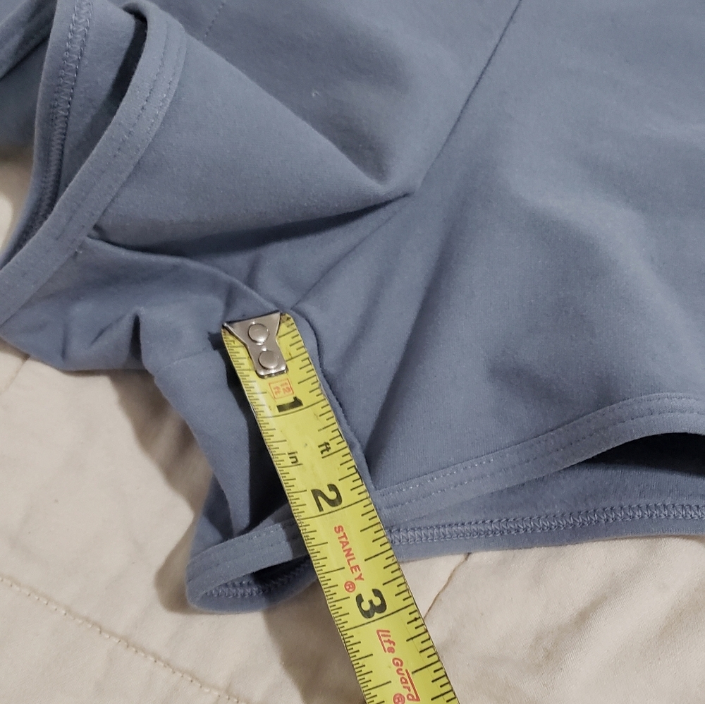 Abercrombie Lounge Shorts Soft Grey Blue Small - Picture 7 of 7